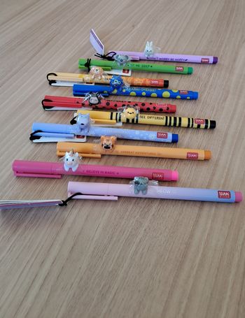Lot crayons Legami Lovely friends 