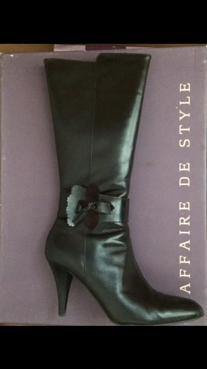 Bottes en cuir Affaire de Style - photo numéro 2