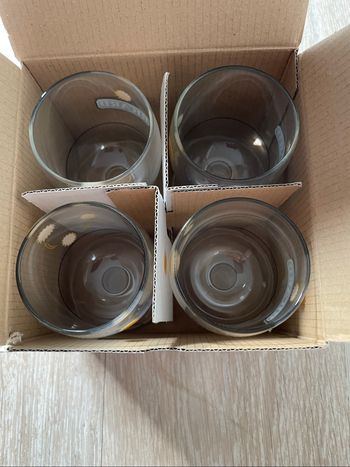 4 verres Ricard 17 cl neuf dans carton emballage jamais utilisé