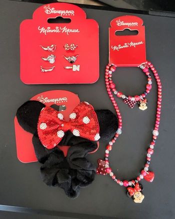 Set bijoux minnie disney