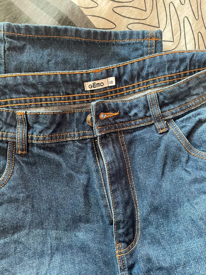 Jeans fonce Gemo Homme - photo numéro 2