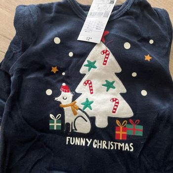 Pyjama à noël 9mois