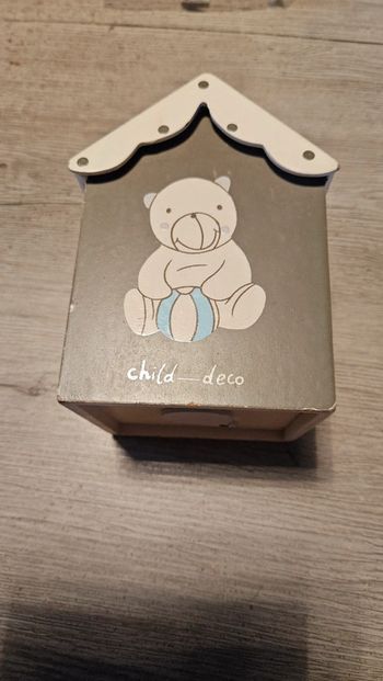Tirelire en bois pour enfant de Child Déco