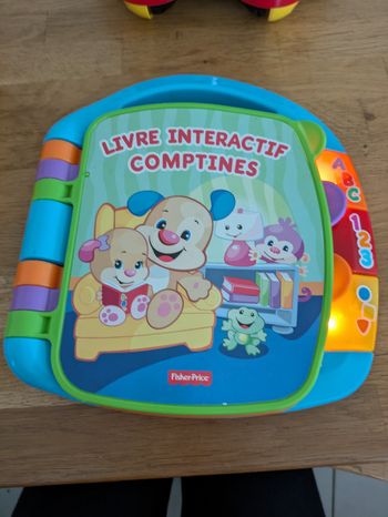 Livre interactif comptines