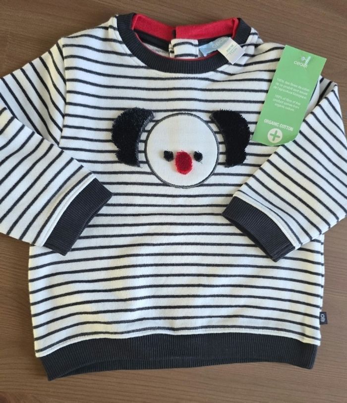 NEUF (non porté)🏷😍🤩💙 superbe pull 9 mois garçon 😍🤩💙