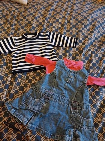 Lot fille 3 mois pull +tenue