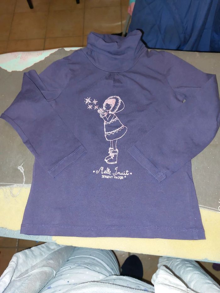 T-shirt col roulé neuf Sergent Major 4A