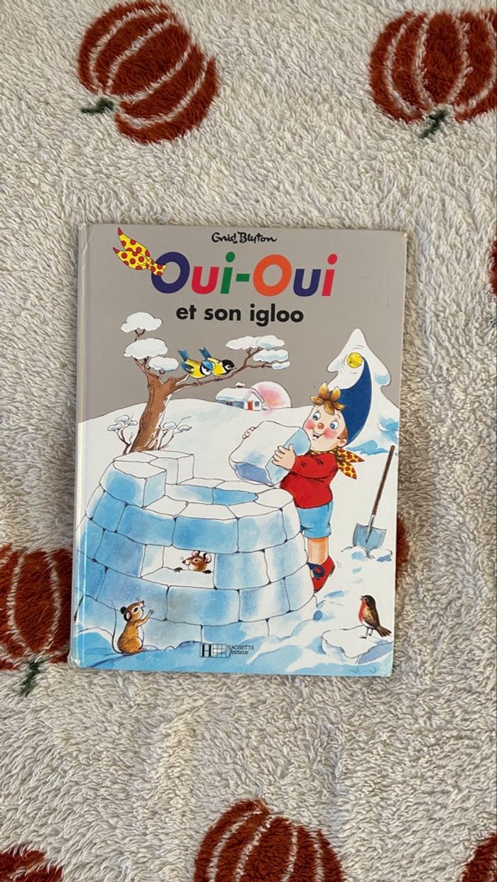 💜 Livre oui-oui et son igloo 💜