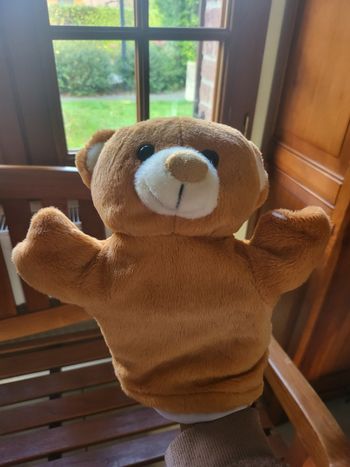 Peluche ours 🧸 🐻 marionnette