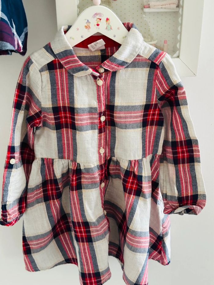 Lot robes carreaux - photo numéro 2