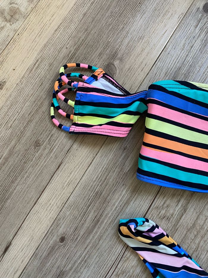 Maillot de bain tanga brésilien bershka taille M - photo numéro 2