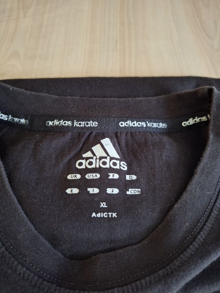 T-shirt taille XL marque Adidas couleur noir - photo numéro 4