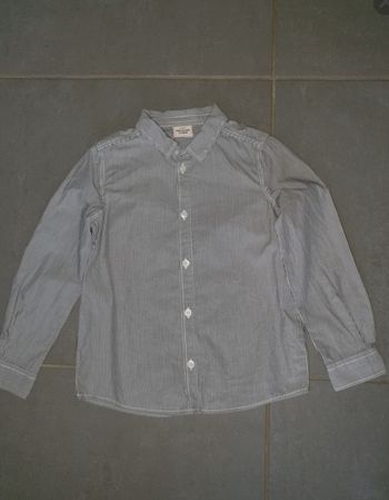Chemise manches longues à rayures 5ans