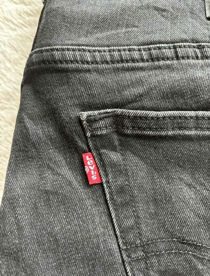 Jean Levi’s 559 homme XL/46 L30 coupe regular straight droit gris anthracite noir 00s y2k vintage - photo numéro 3