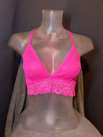 Brassière rose taille L