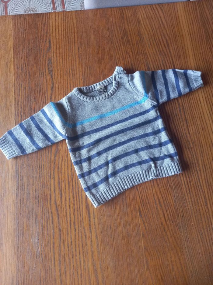 Pull garçon 6 mois