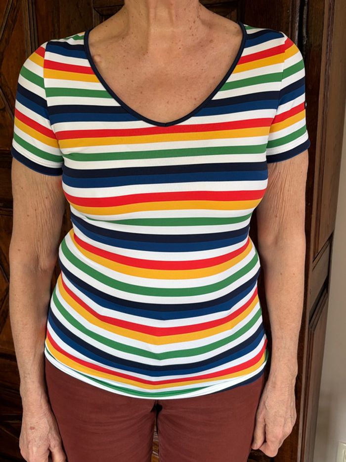 T-shirt rayé Saint James