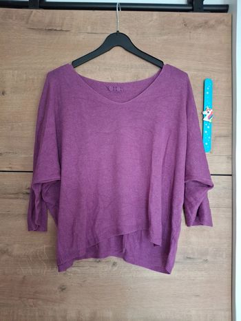 Pull léger manches 3/4 Made in Italy taille M très bon état