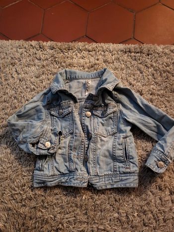 Veste en jean fille 4 ans okaidi