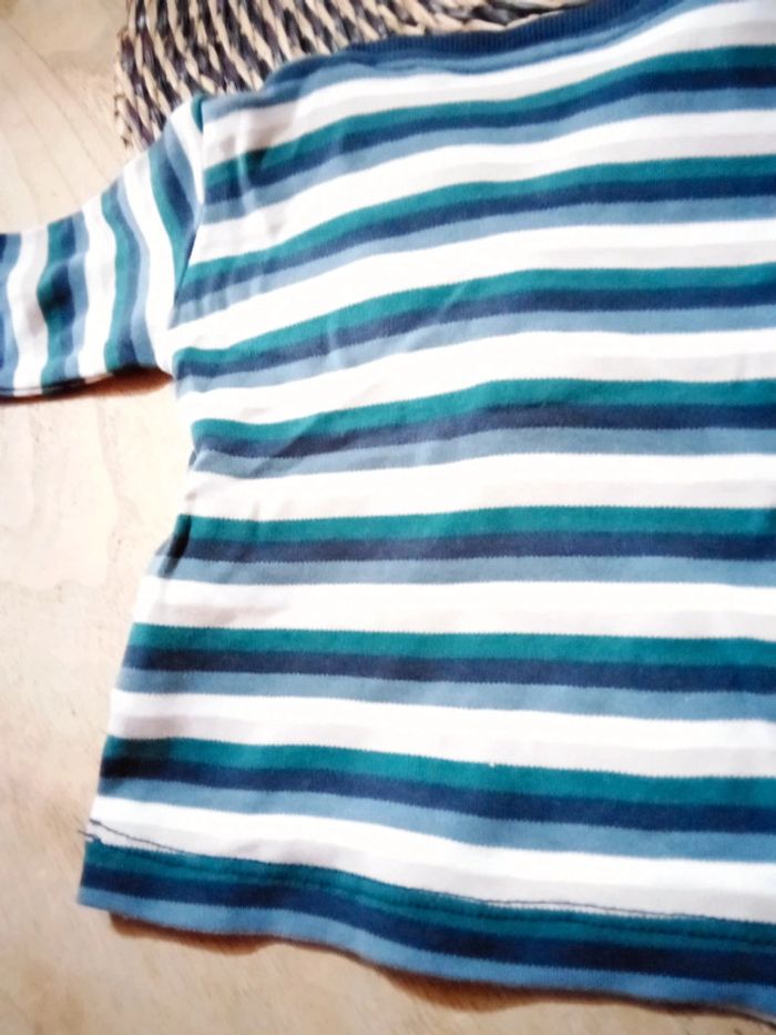 Tee shirt 0/2 mois ML 50/56cm - photo numéro 5