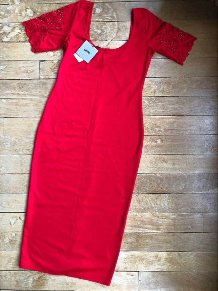 Robe tube rouge - photo numéro 8