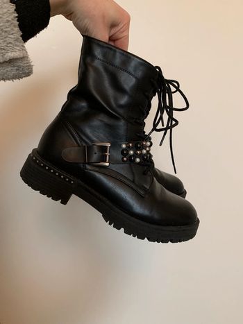 Bottines à perles