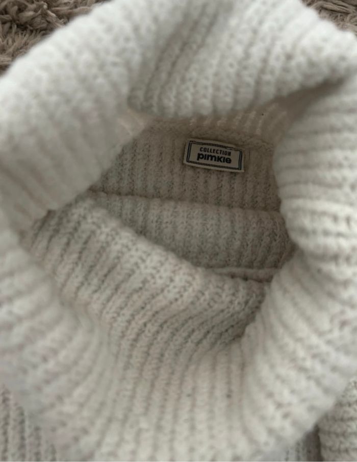Pull blanc - photo numéro 3