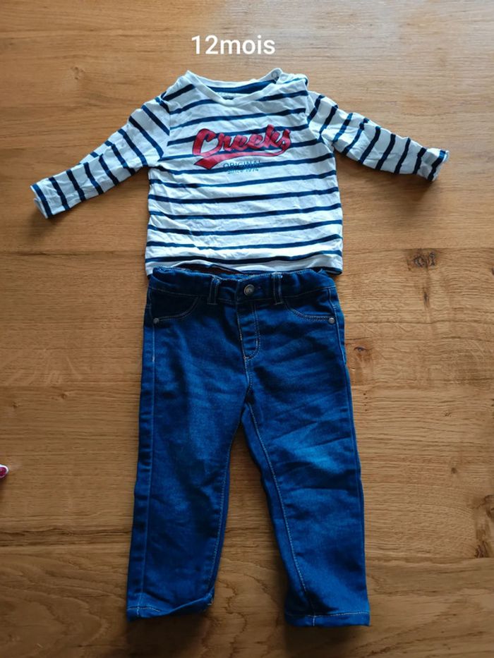 Ensemble creeks et pat et ripatton 12mois