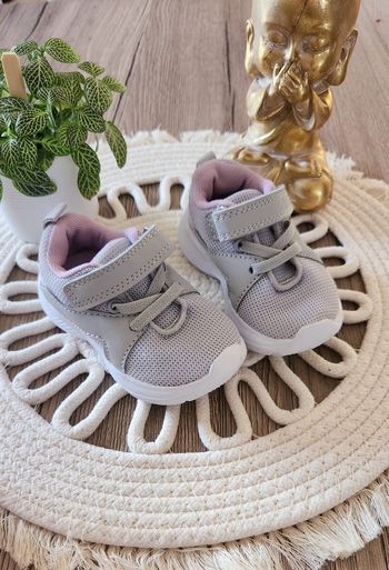 Paire Baskets fille P.19 Primark Grise Rose