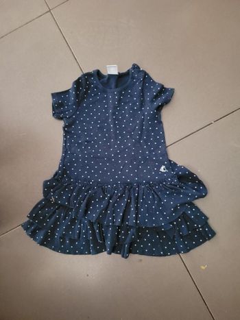Robe matière T-shirt 18 mois petit bateau