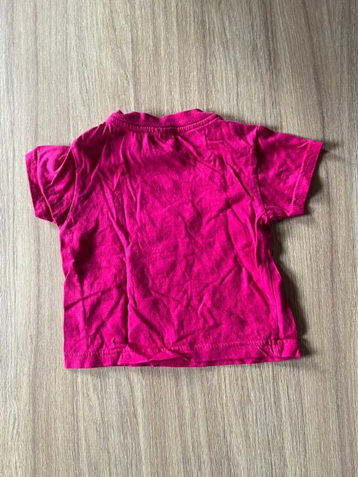 T-shirt manches courtes rose - photo numéro 3