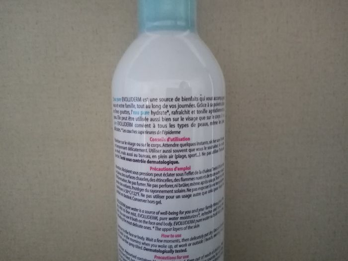 Evoluderm (Eau pure) - photo numéro 5