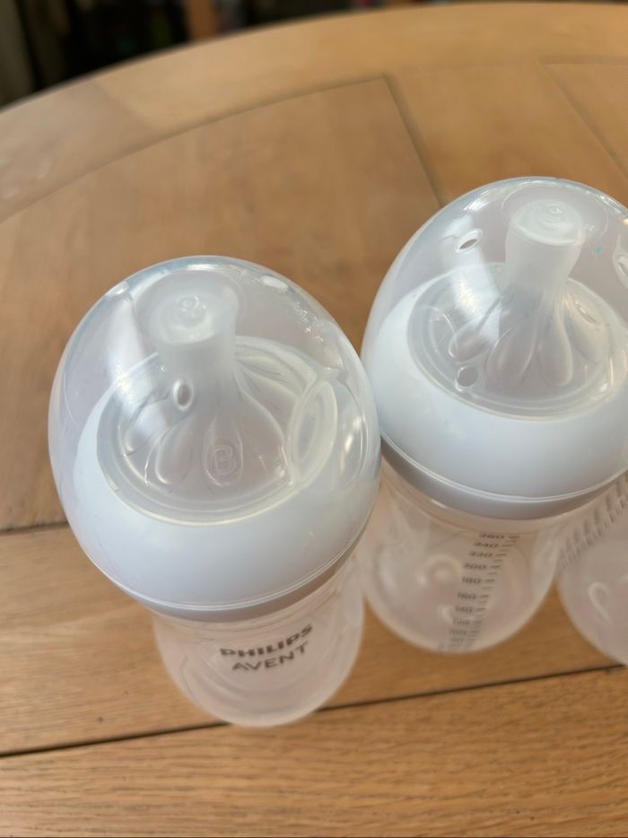 Lot 3 Biberons  260ML Avent Natural - photo numéro 2