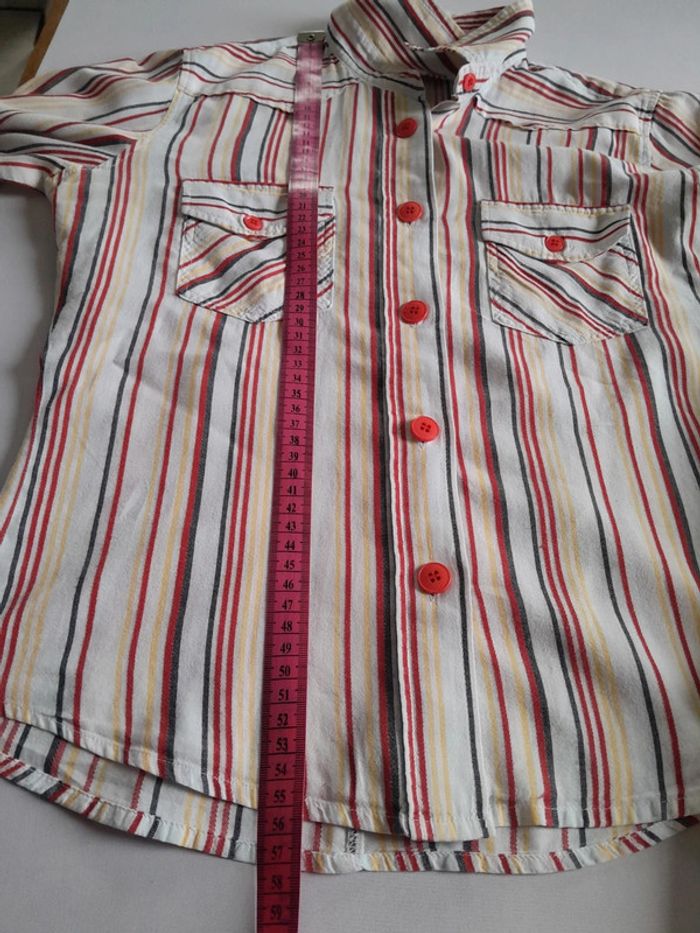 Petite chemise rayée  lee 68 quenn fast cars - photo numéro 8