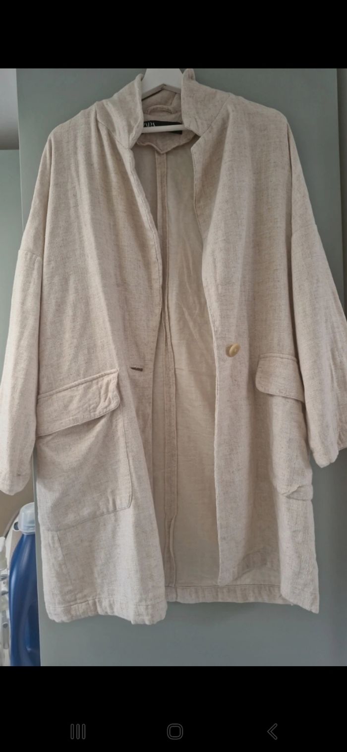 Veste Lîn Zara  Oversize - photo numéro 5