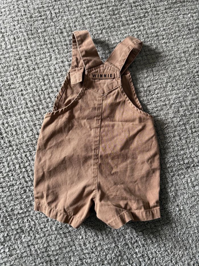 Salopette short marron Winnie l’ourson (3mois) - photo numéro 2