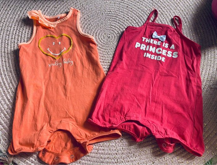 Lot de 2 combi short