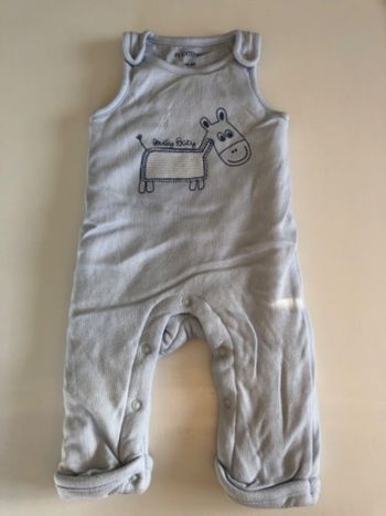Salopette bébé bleu clair Lovely baby 3M