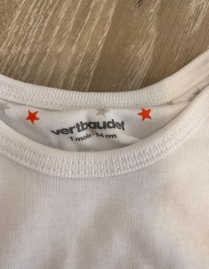 Barboteuse Vertbaudet 1 mois - photo numéro 2