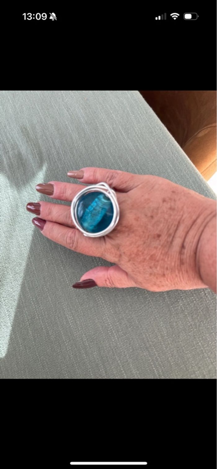 Bague de création artisanale