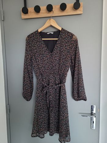 Robe fleurie en voile