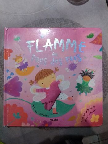 Livre pour enfants Flamme au pays des fées