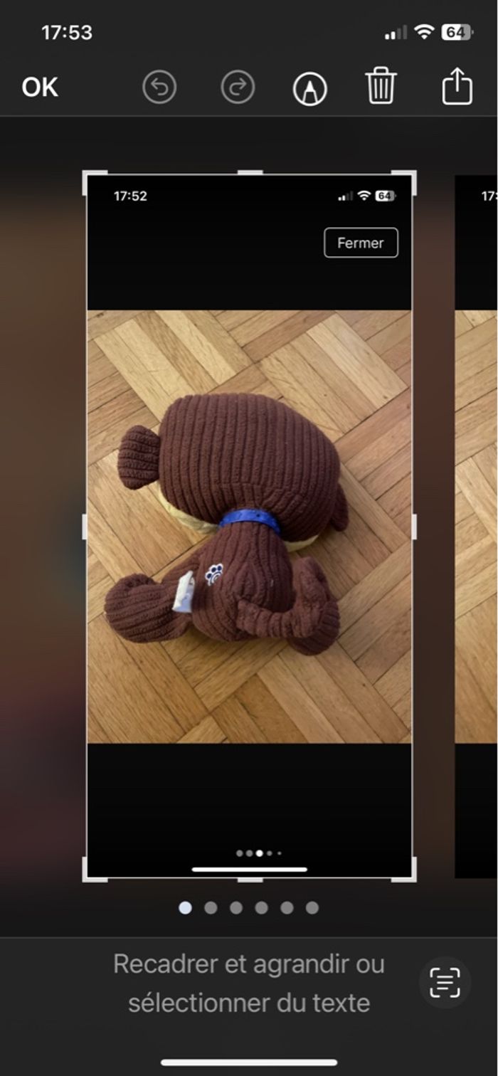 Peluche pet shop petite singe trop mignon - photo numéro 1