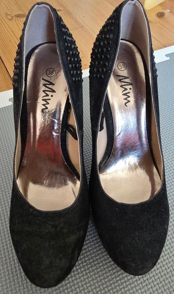 Talons noir 38