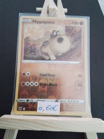 Carte Pokémon Hippopotas Reverse 79/189
