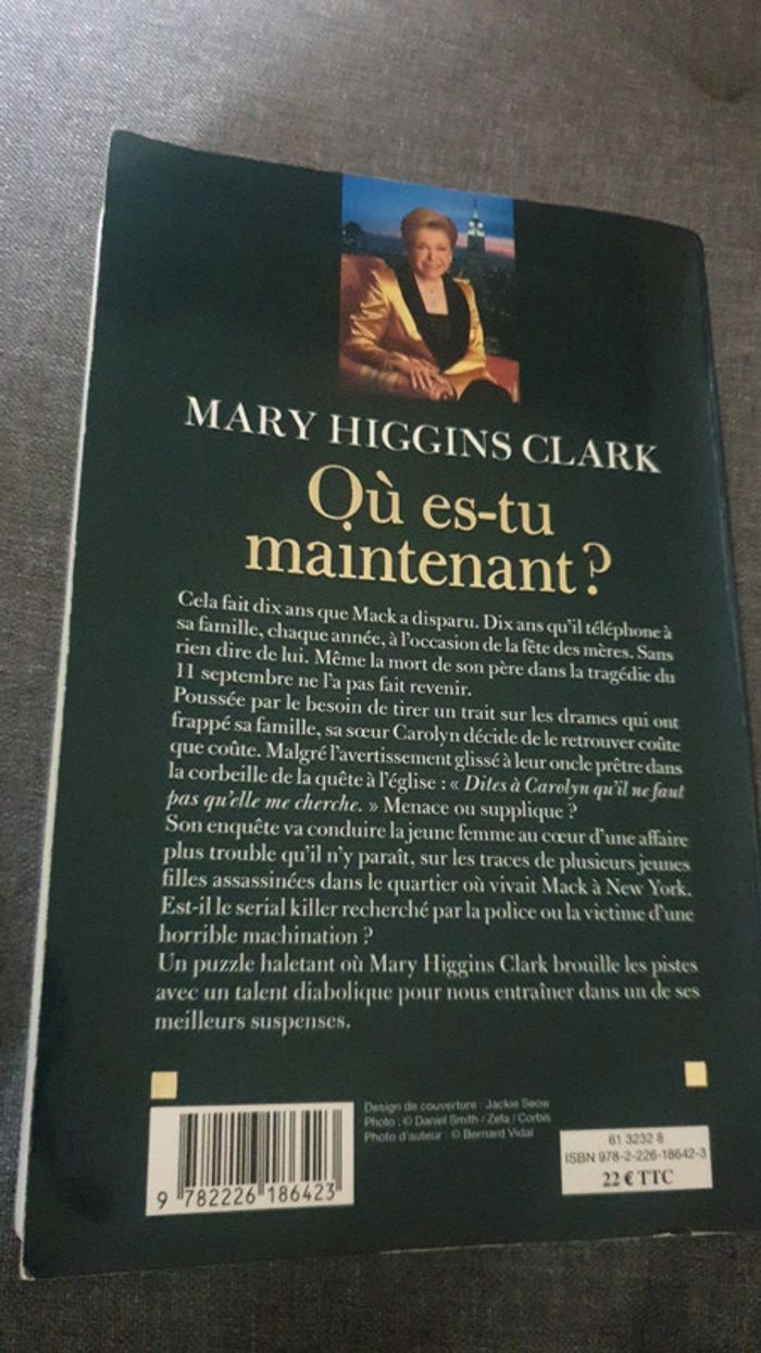 2 livres grand format Mary Higgins Clark - photo numéro 3