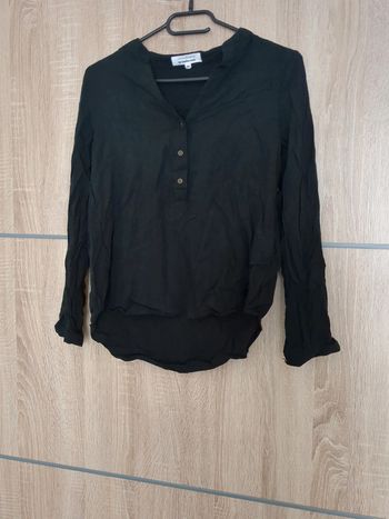 Chemise cache cache noir