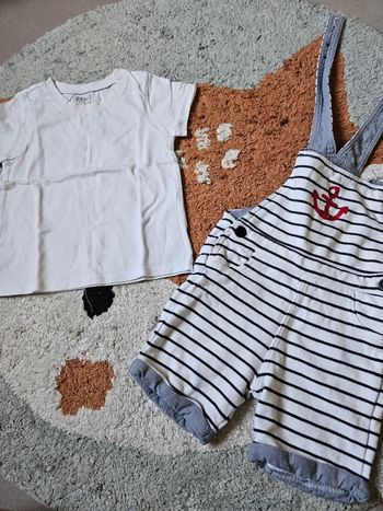 Ensemble salopette- 24 mois