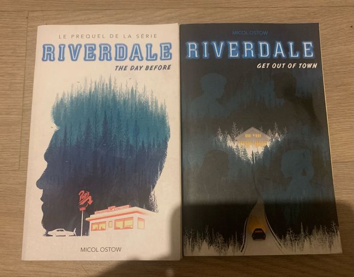 Triller riverdale 1er the day before et le 2 em get out of Town de micol ostow édition hachette roman