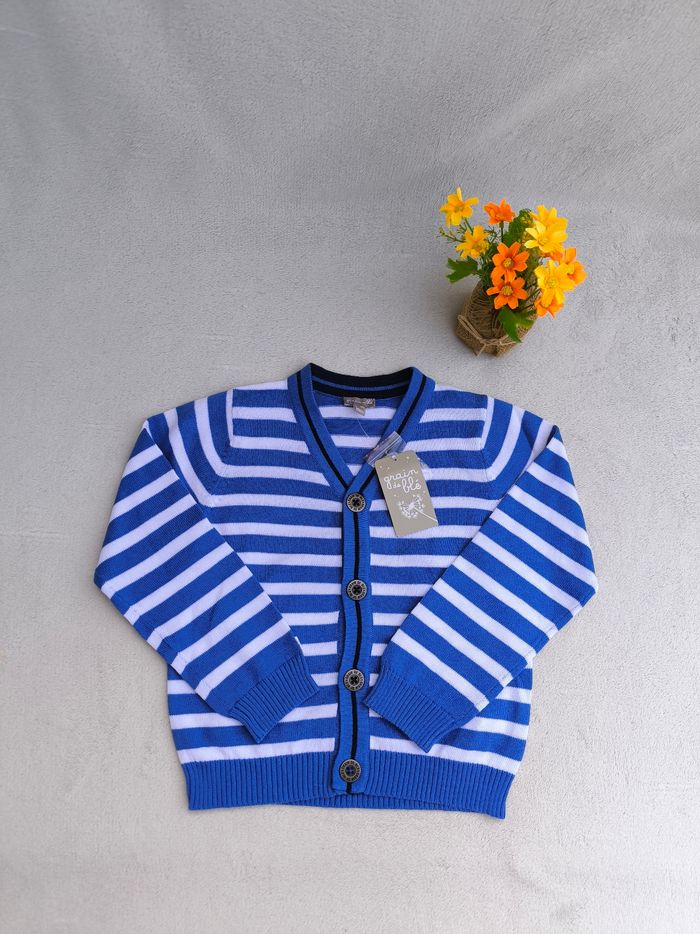 Gilet garçon Grain de blé 36 mois